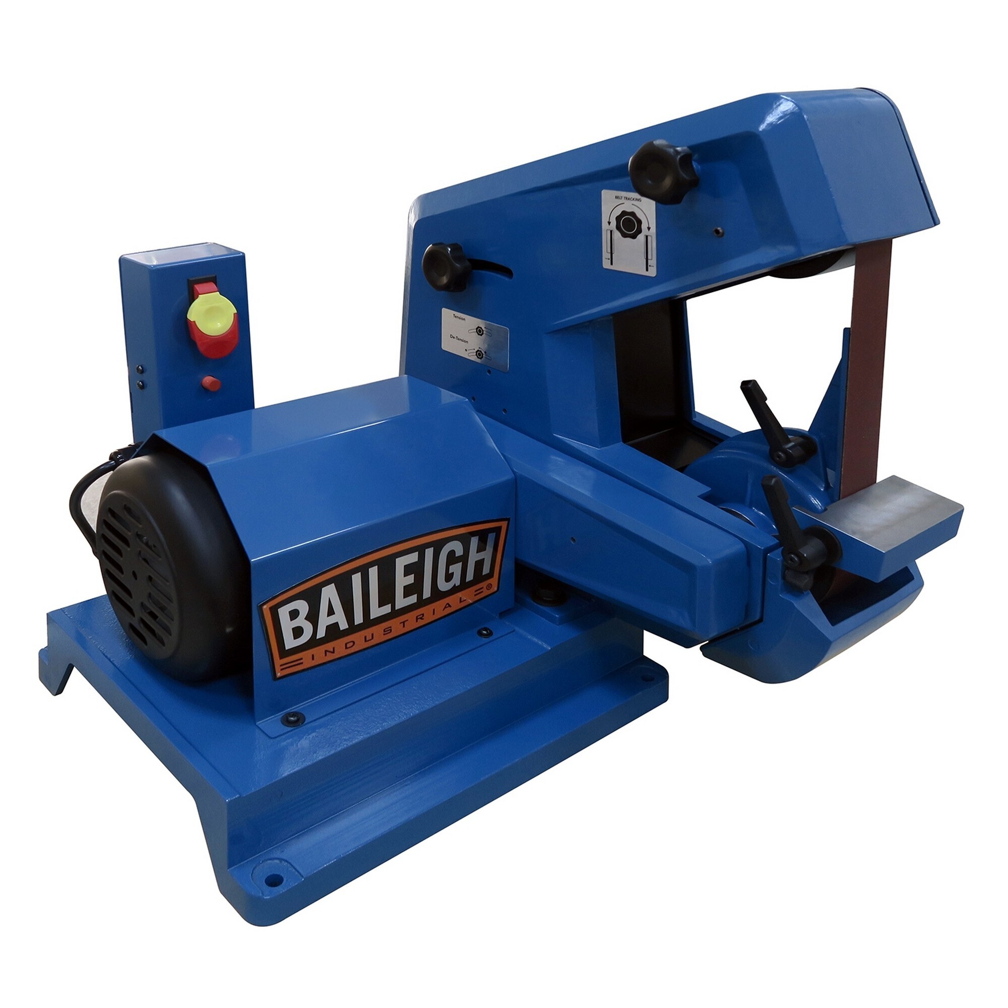 Baileigh, 3 Wheel Grinder, Belt Length 24 in, Belt Width 2 in, Model# BG-248S